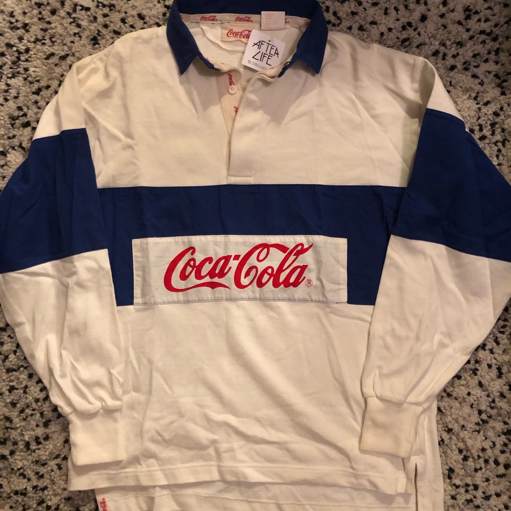 80’s Vintage Coca-Cola Rugby Shirt